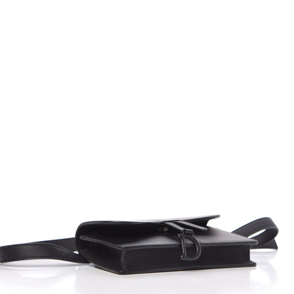 Christian Dior Ultra Matte Calfskin Saddle Belt Bag Black 4 of 9