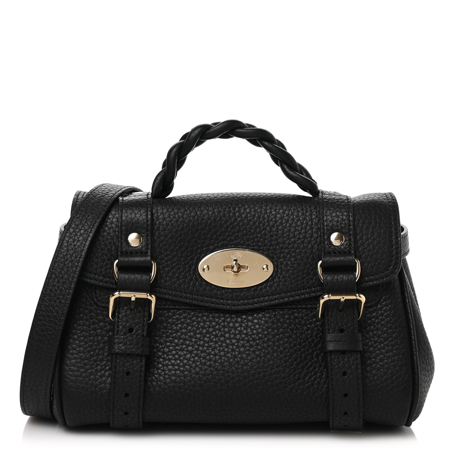 Mulberry Heavy Grain Mini Alexa Black 1 of 8