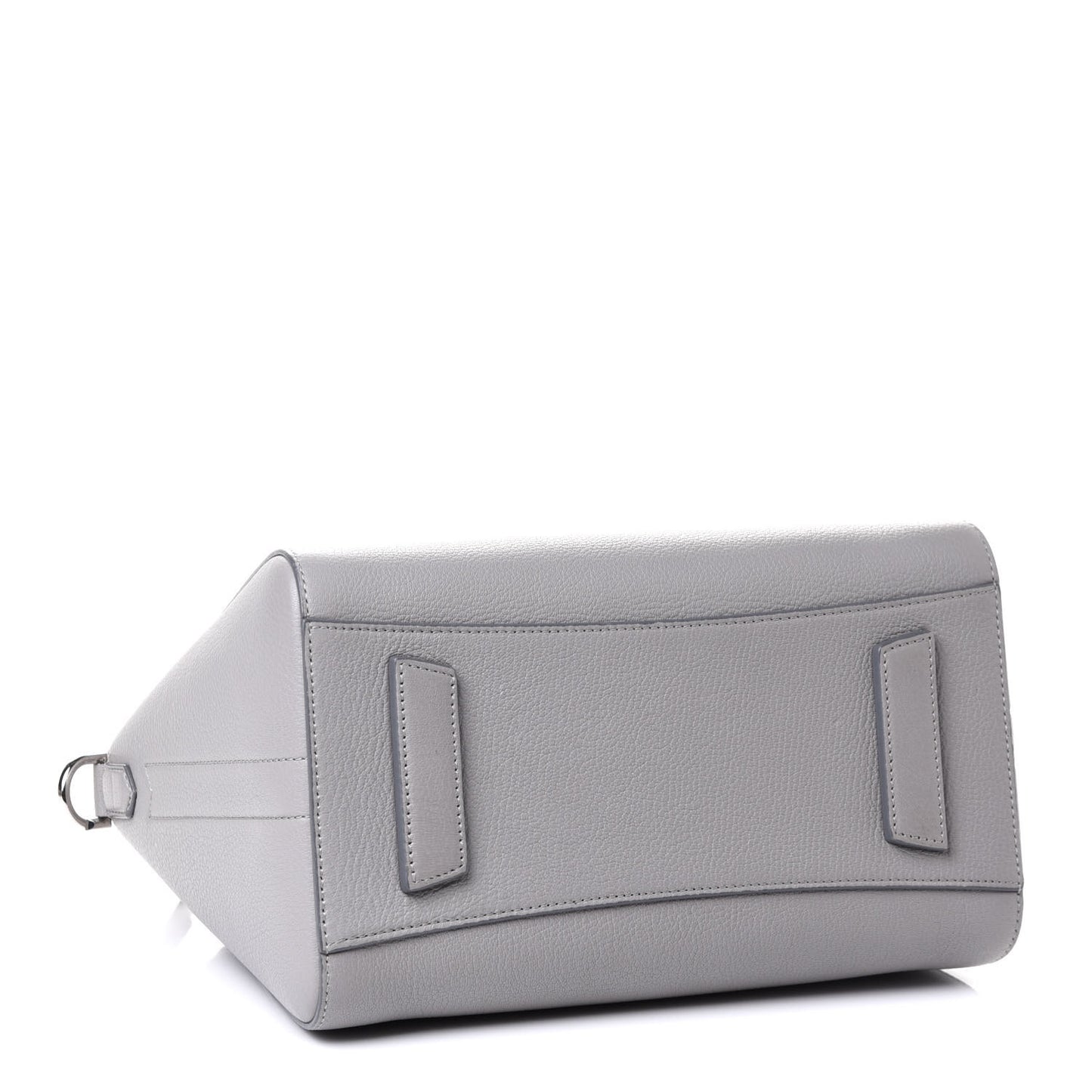Sugar Goatskin Small Antigona Pearl Grey