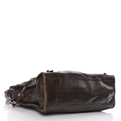 Balenciaga Chevre Giant 21 Silver Hardware City Vert Fonce 5 of 14