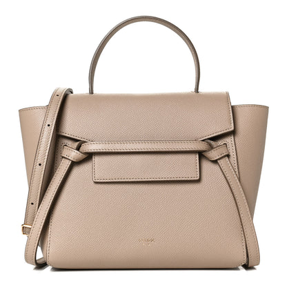 Celine Grained Calfskin Nano Belt Bag Light Taupe 1 of 13