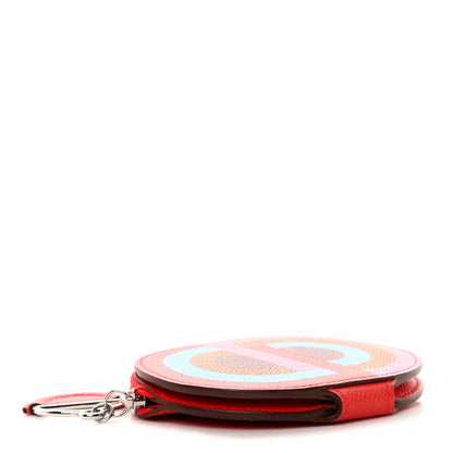 Hermes Epsom In-The-Loop-To-Go Pochette Multicolore Rouge de Coeur 4 of 9