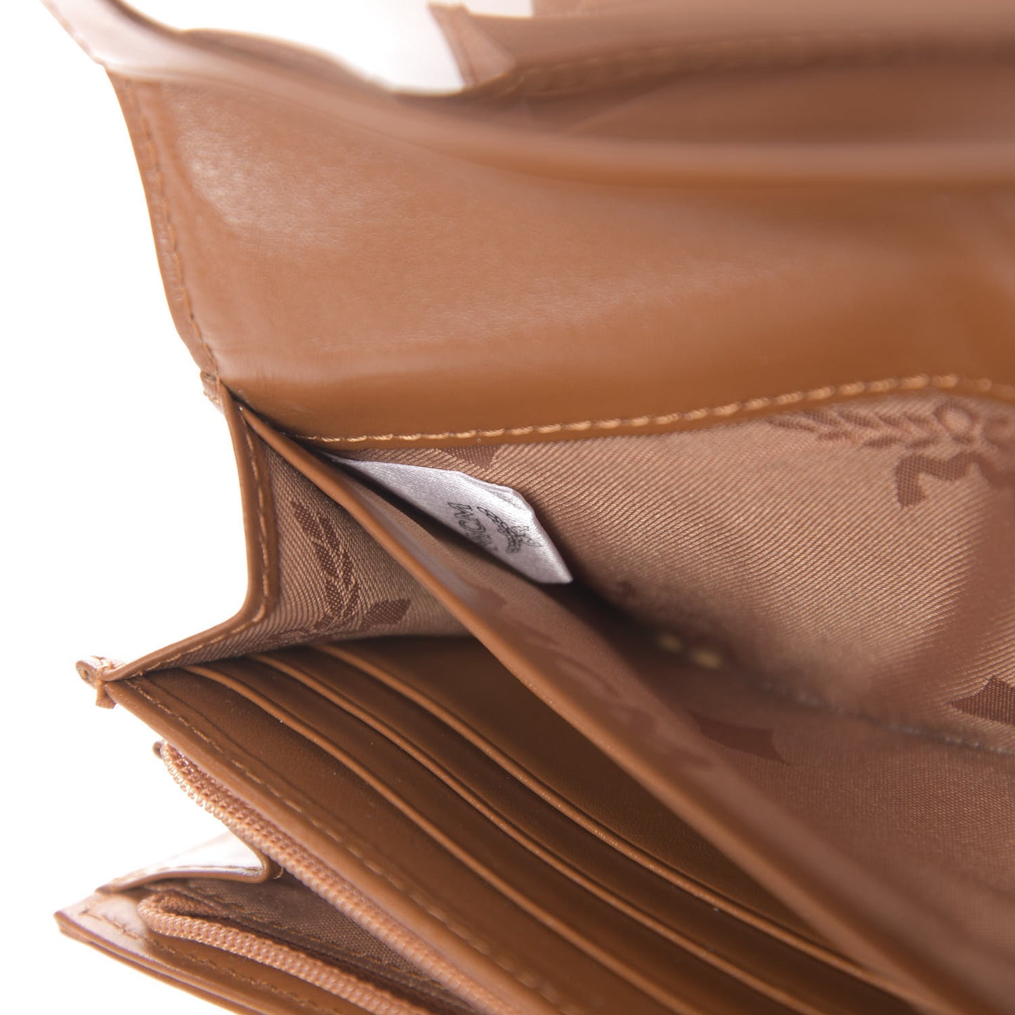 Visetos Heritage Continental Flap Wallet Cognac