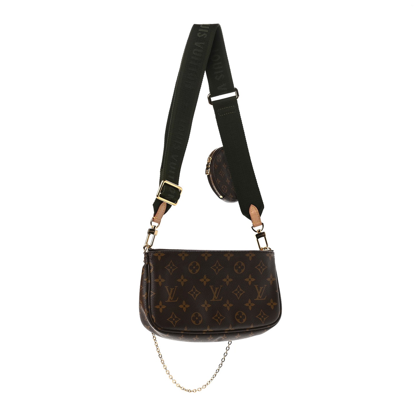 Monogram Multi Pochette Accessories Kaki
