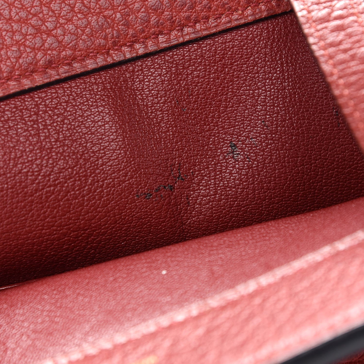Hermes Taurillon Clemence Muso Rouge H 8 of 17