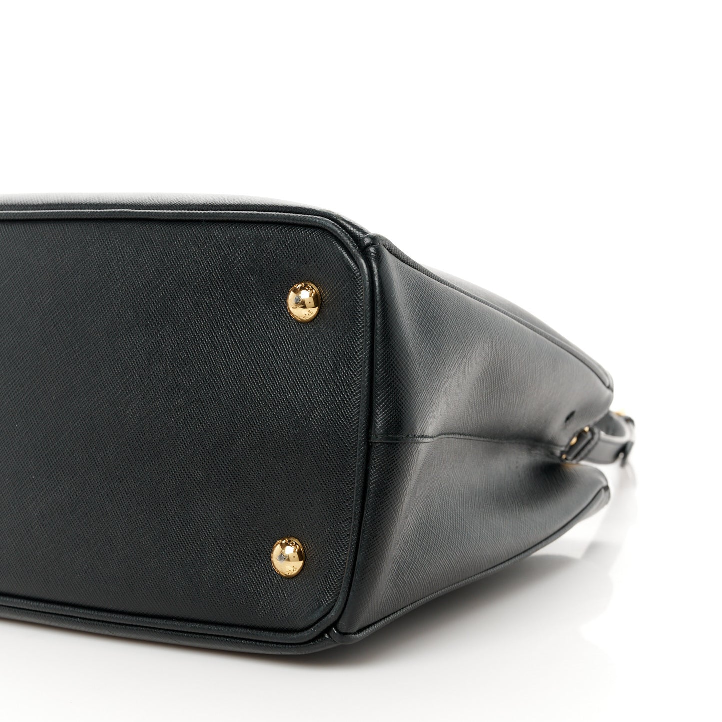 Saffiano Lux Medium Tote Black