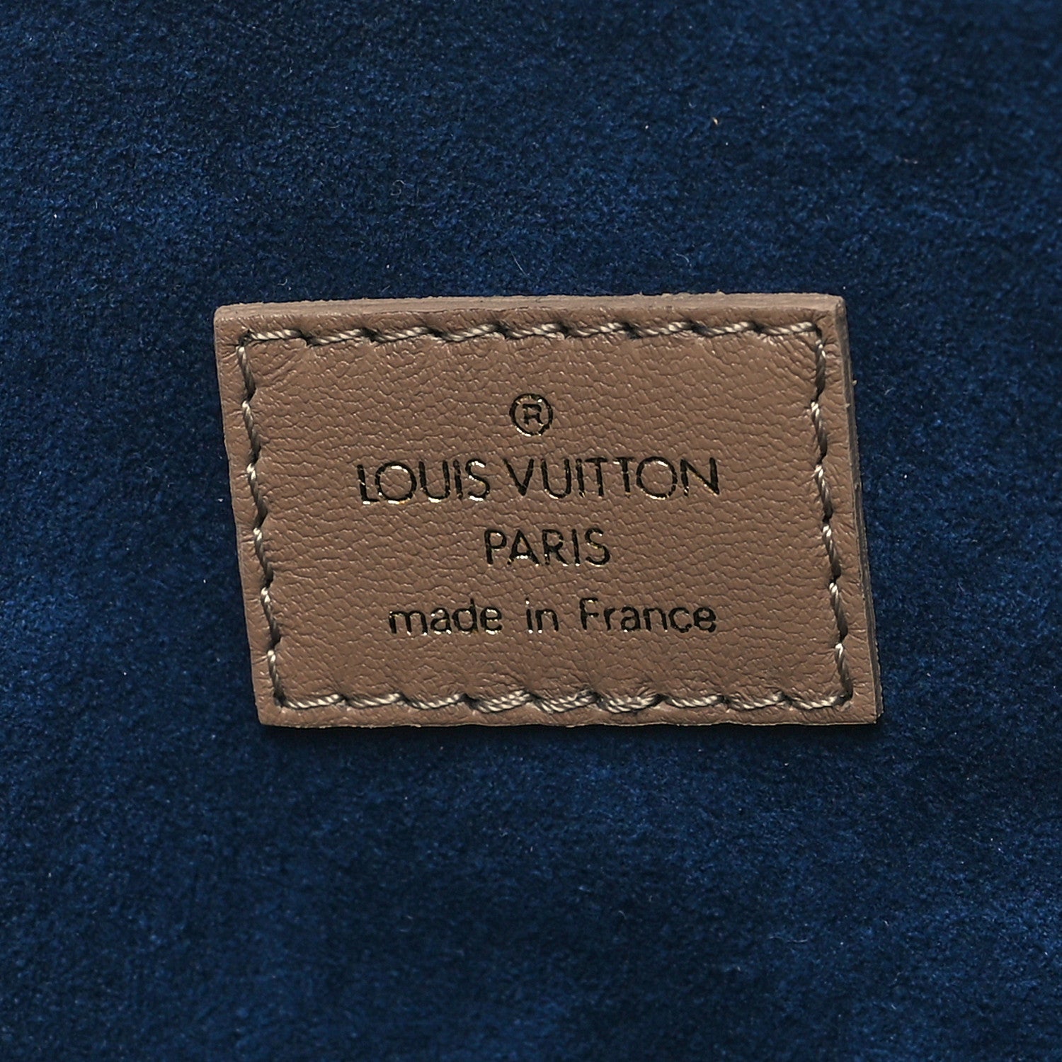 Louis Vuitton Lambskin Embossed Monogram Coussin PM Taupe 8 of 12