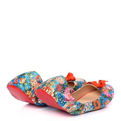 Christian Louboutin Nappa Air Loubi Flores Ballet Flats 39 Multicolor 4 of 8