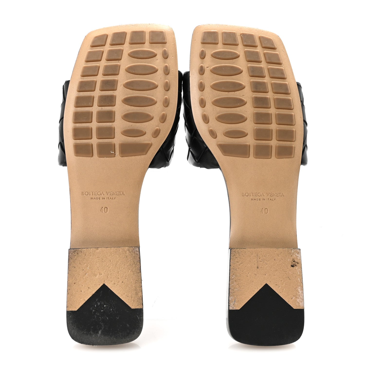 Bottega Veneta Nappa Quilted Parco Flat Sandals 40 Black 6 of 8