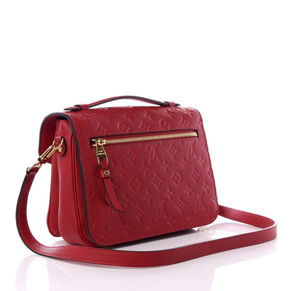 Louis Vuitton Empreinte Pochette Metis Cherry 2 of 8