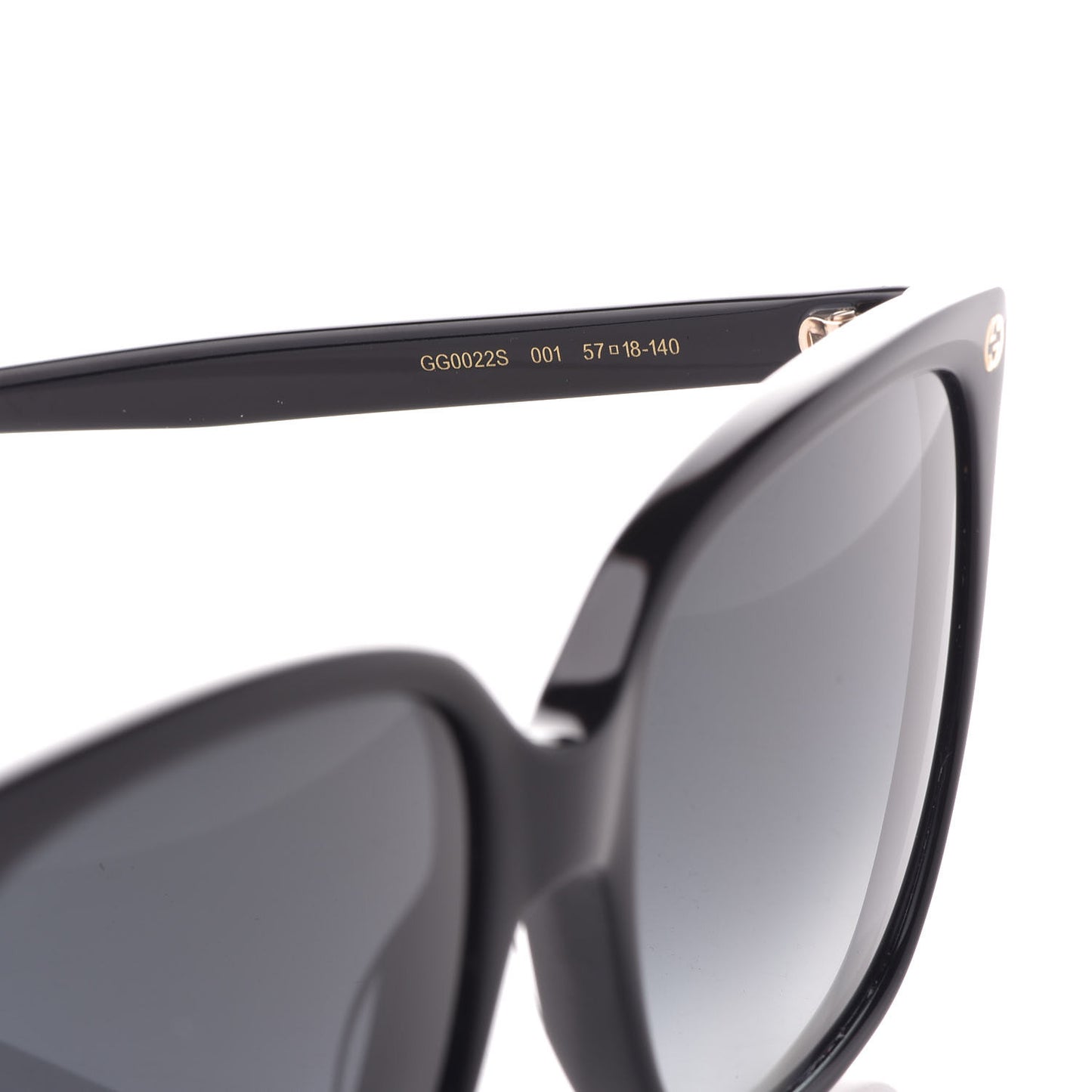 Acetate GG Sunglasses GG0022S Black