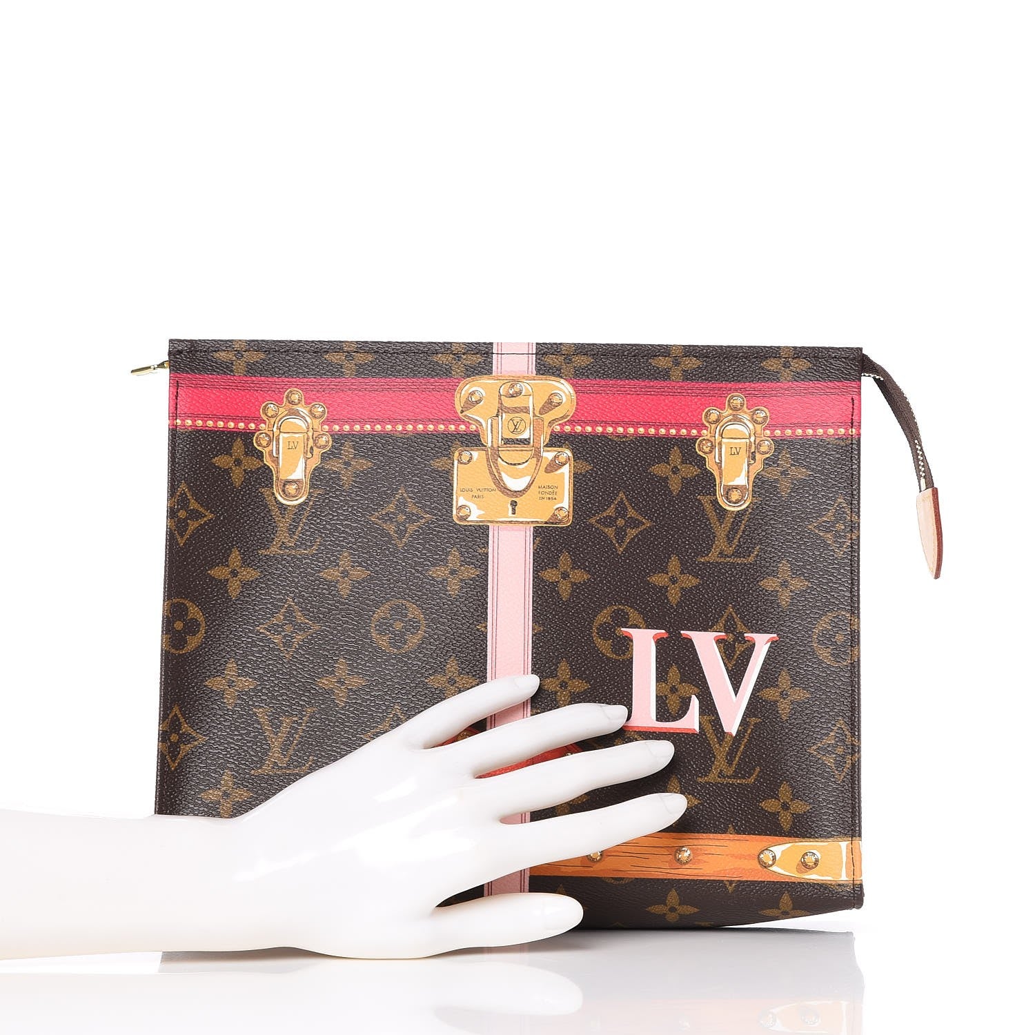 Louis Vuitton Monogram Summer Trunks Toiletry Pouch 26 2 of 7