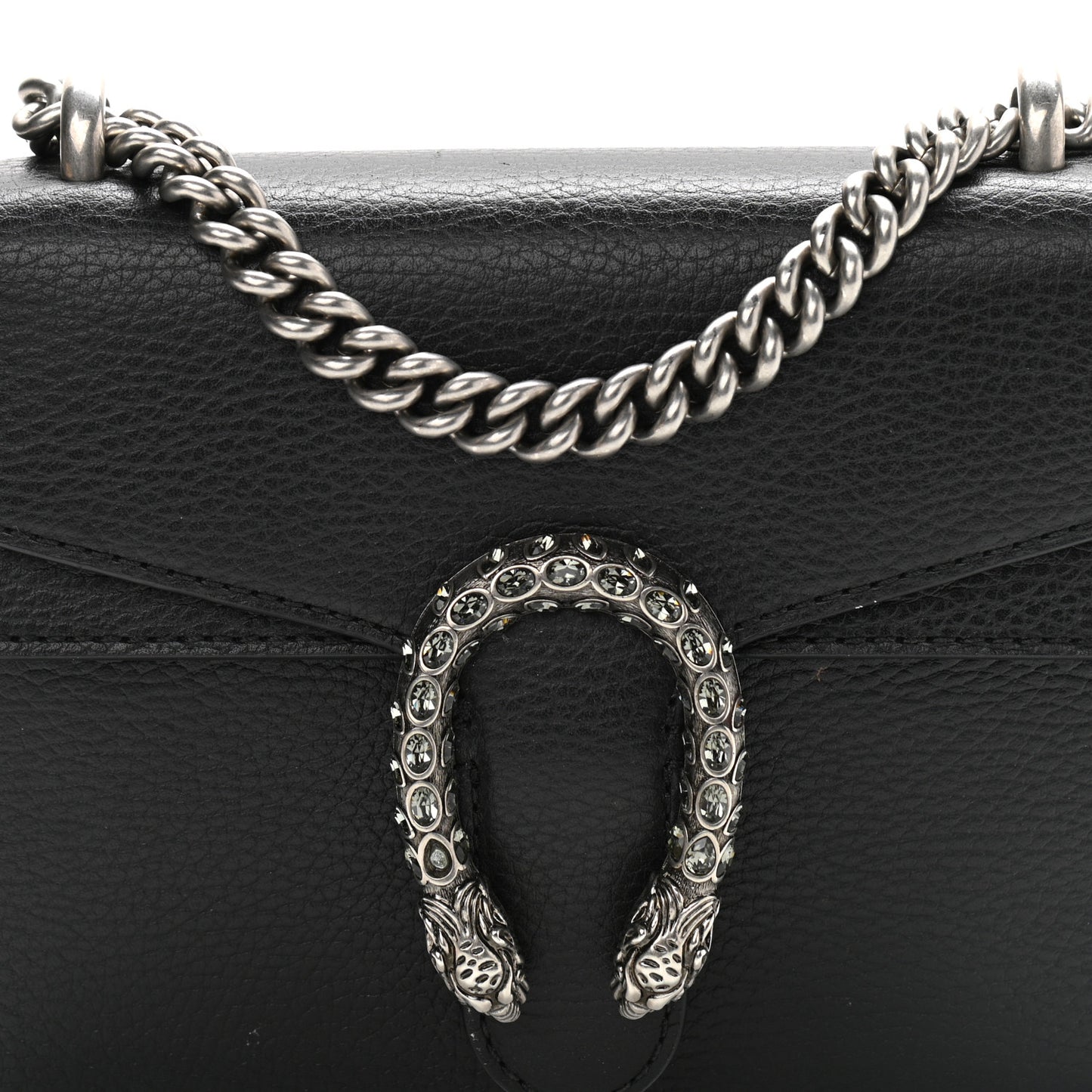 Calfskin Mini Dionysus Shoulder Bag Black