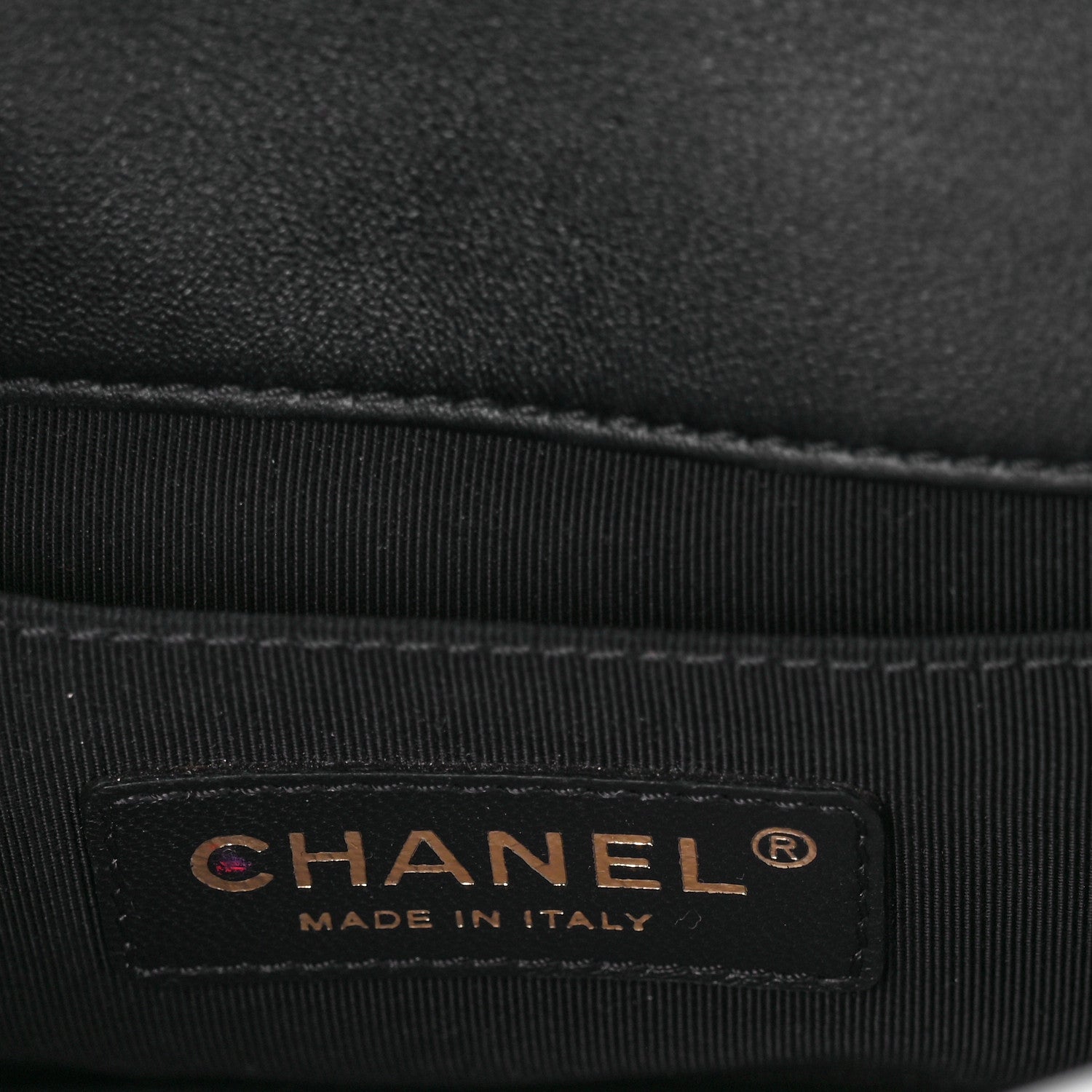 Chanel Lambskin Quilted Mini Graphic Flap Bag Red Black 5 of 9
