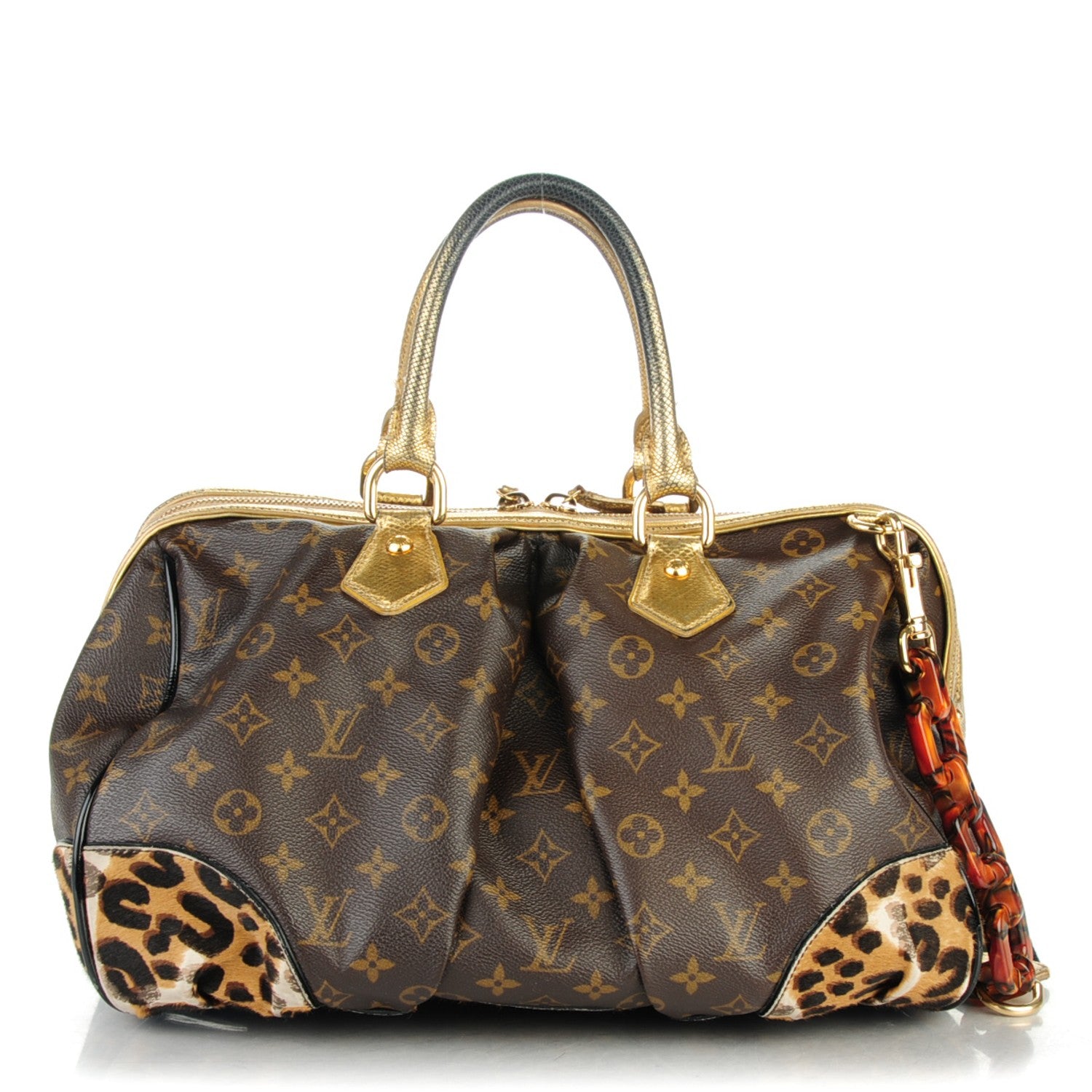 Louis Vuitton Monogram Leopard Stephen Bag 1 of 17
