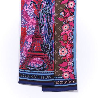 Louis Vuitton Silk Louis A Paris Bandeau Fuchsia 2 of 4