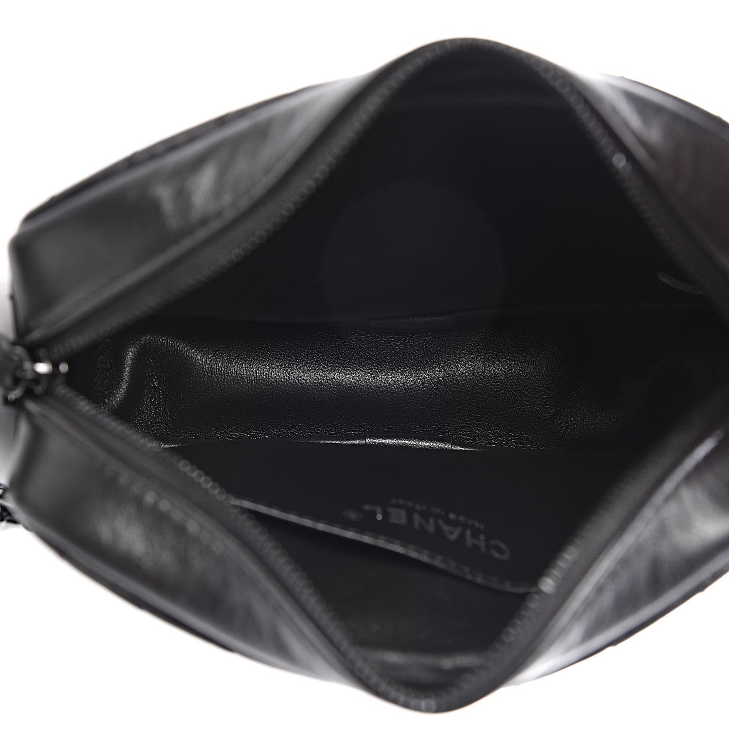 Chanel Aged Calfskin Chevron Mini Reissue Camera Case So Black 5 of 11