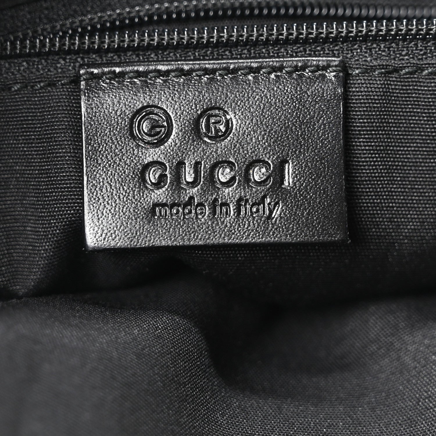 Gucci Monogram Medium Abbey Convertible Tote Green Black 6 of 10