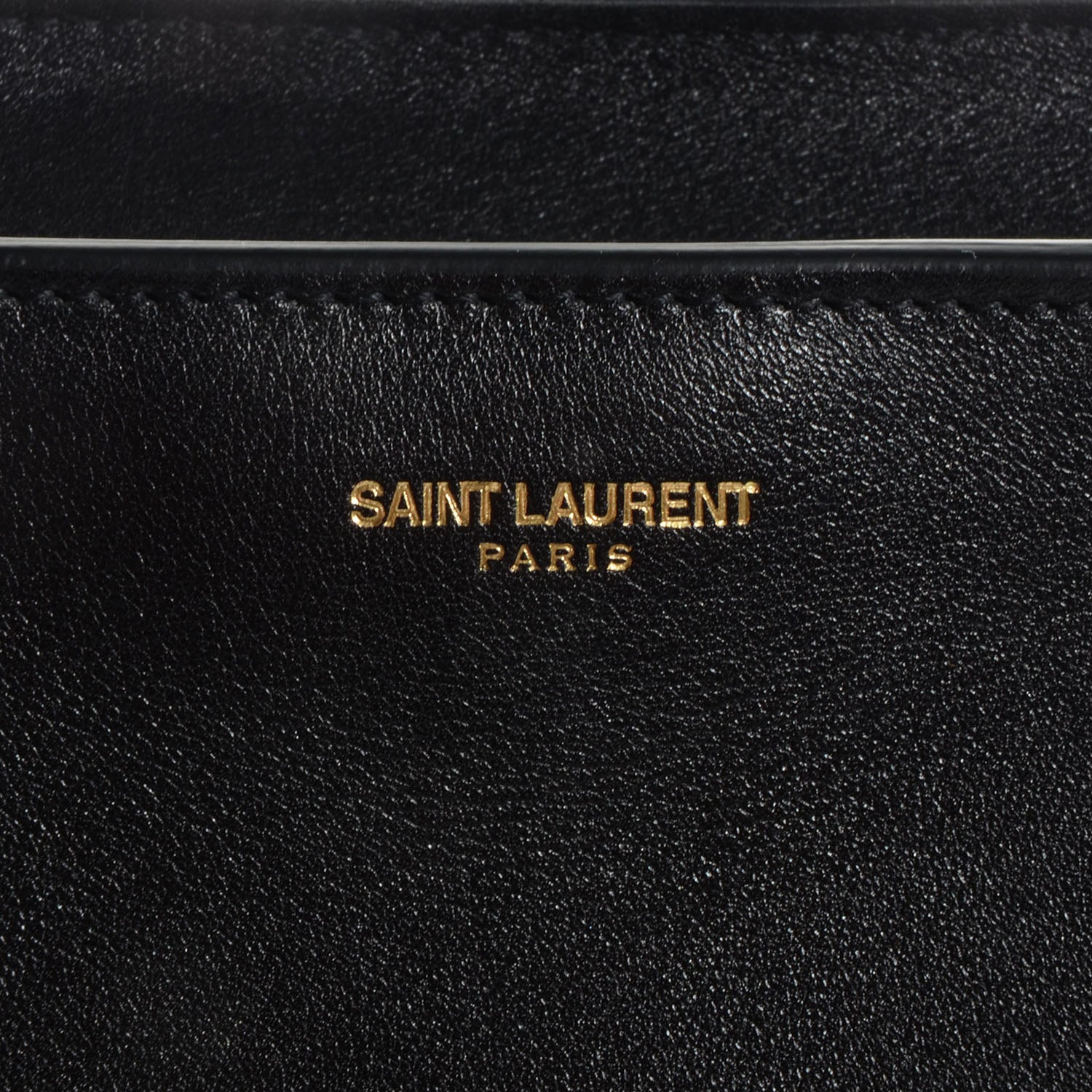 Saint Laurent Smooth Calfskin Medium Monogram Cabas Black 10 of 10