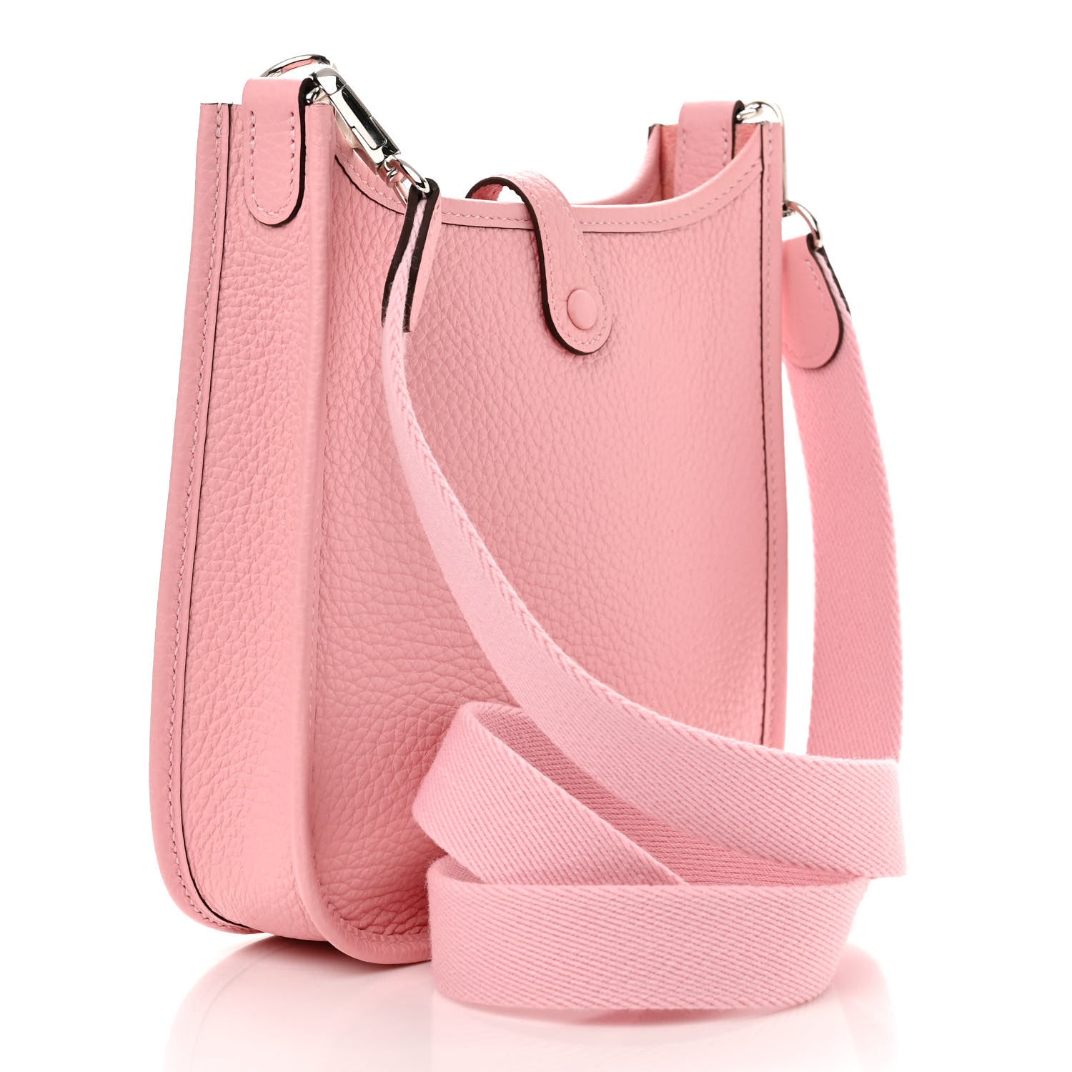 Hermes Taurillon Clemence Evelyne TPM Rose Sakura 3 of 11
