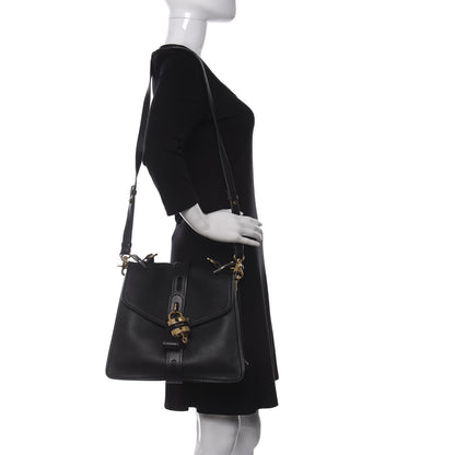 Chloe Grained Calfskin Medium Aby Day Shoulder Bag Black 2 of 10