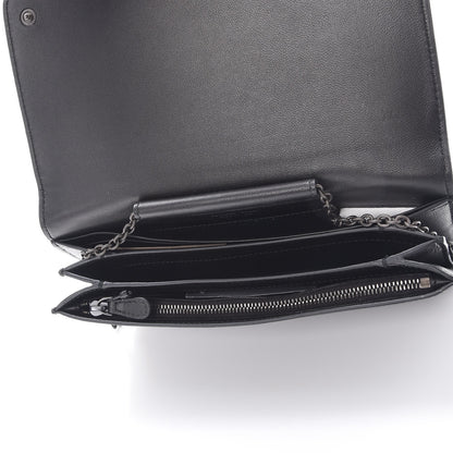 Bottega Veneta Nappa Intrecciato Continental Wallet on Chain Nero Black 6 of 9