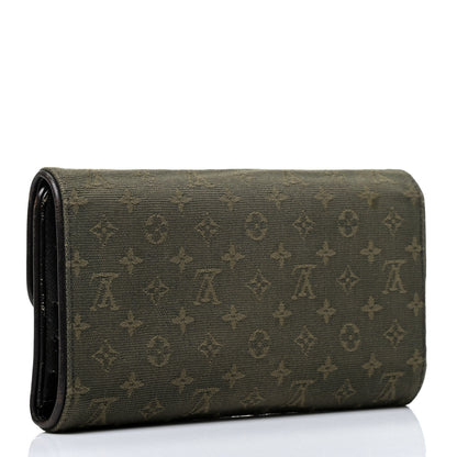 Louis Vuitton Mini Monogram Porte Tresor International Wallet Kaki 2 of 4