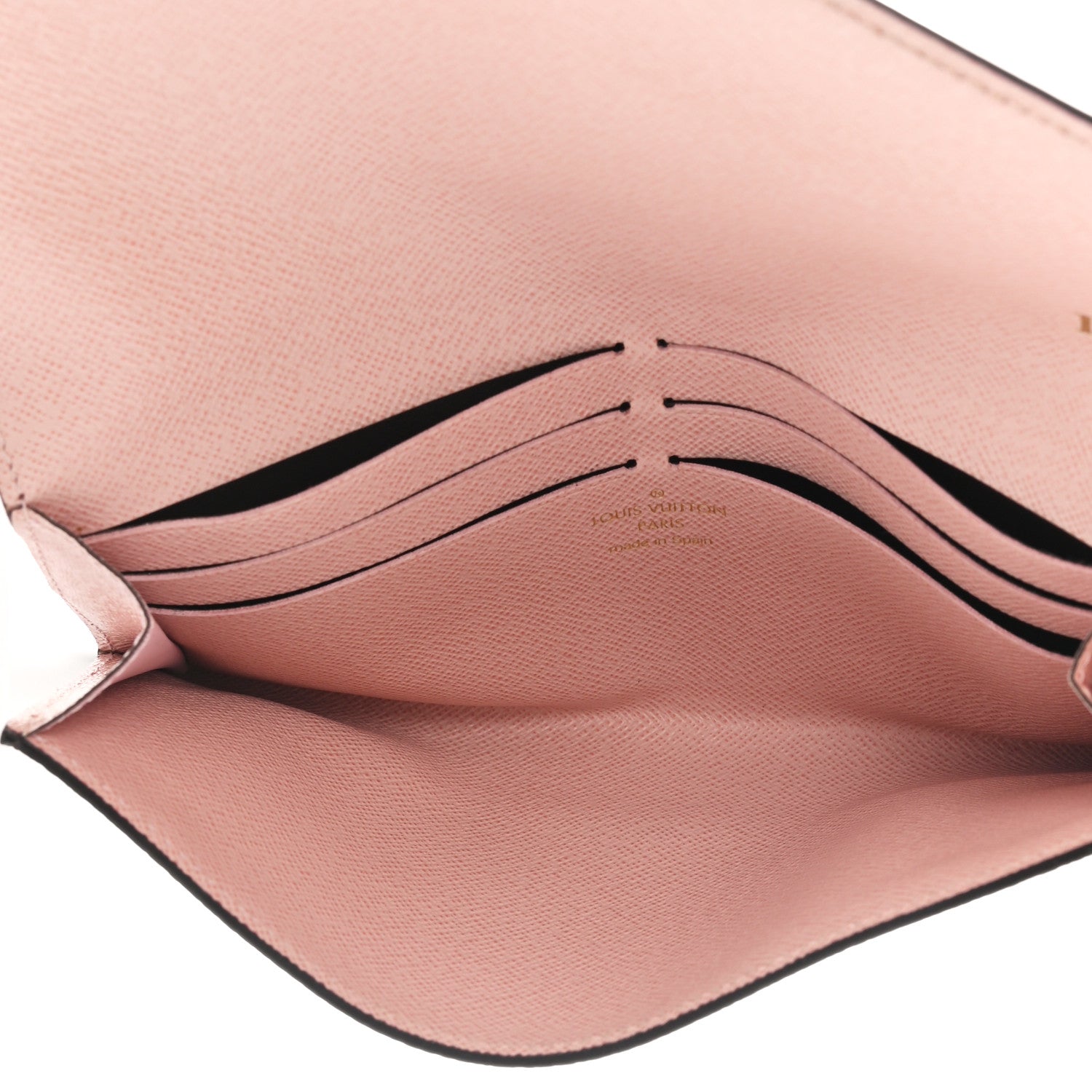 Louis Vuitton Monogram Jeanne Wallet Rose Ballerine 7 of 11