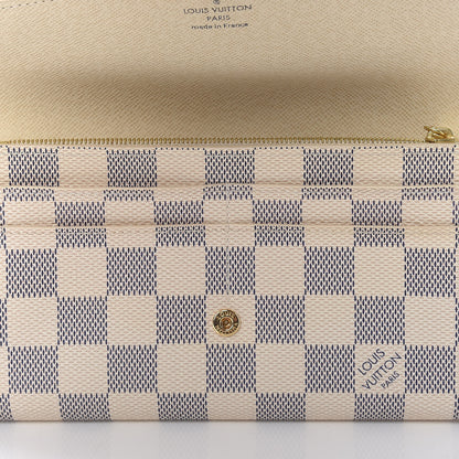 Louis Vuitton Damier Azur Sarah Wallet NM 6 of 8