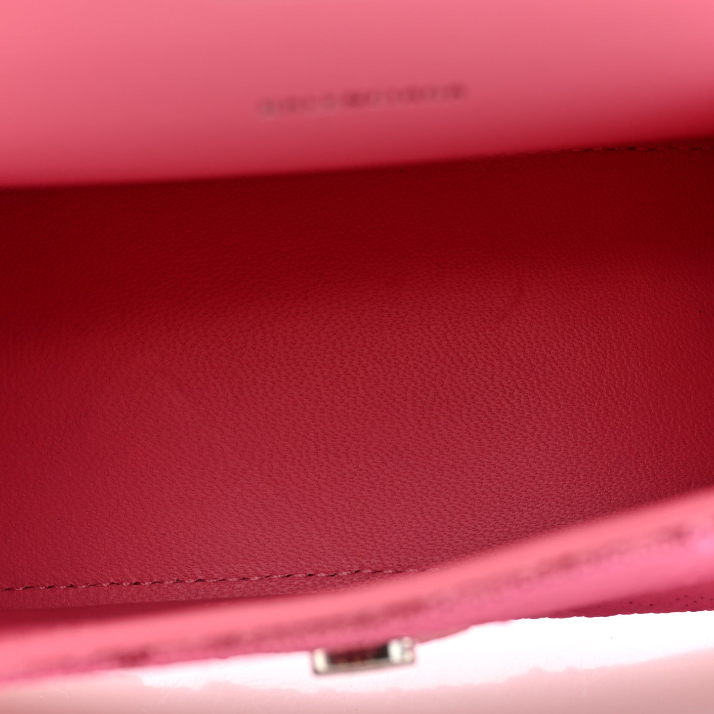 Sequin Hourglass Top Handle Bag XS Pink