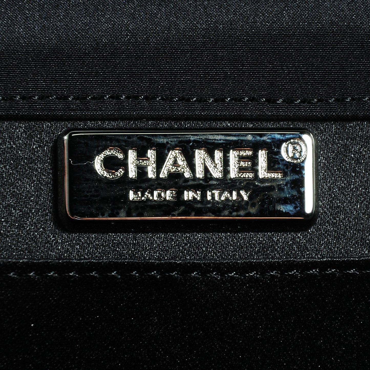 Satin Ribbon Bow Clutch Black