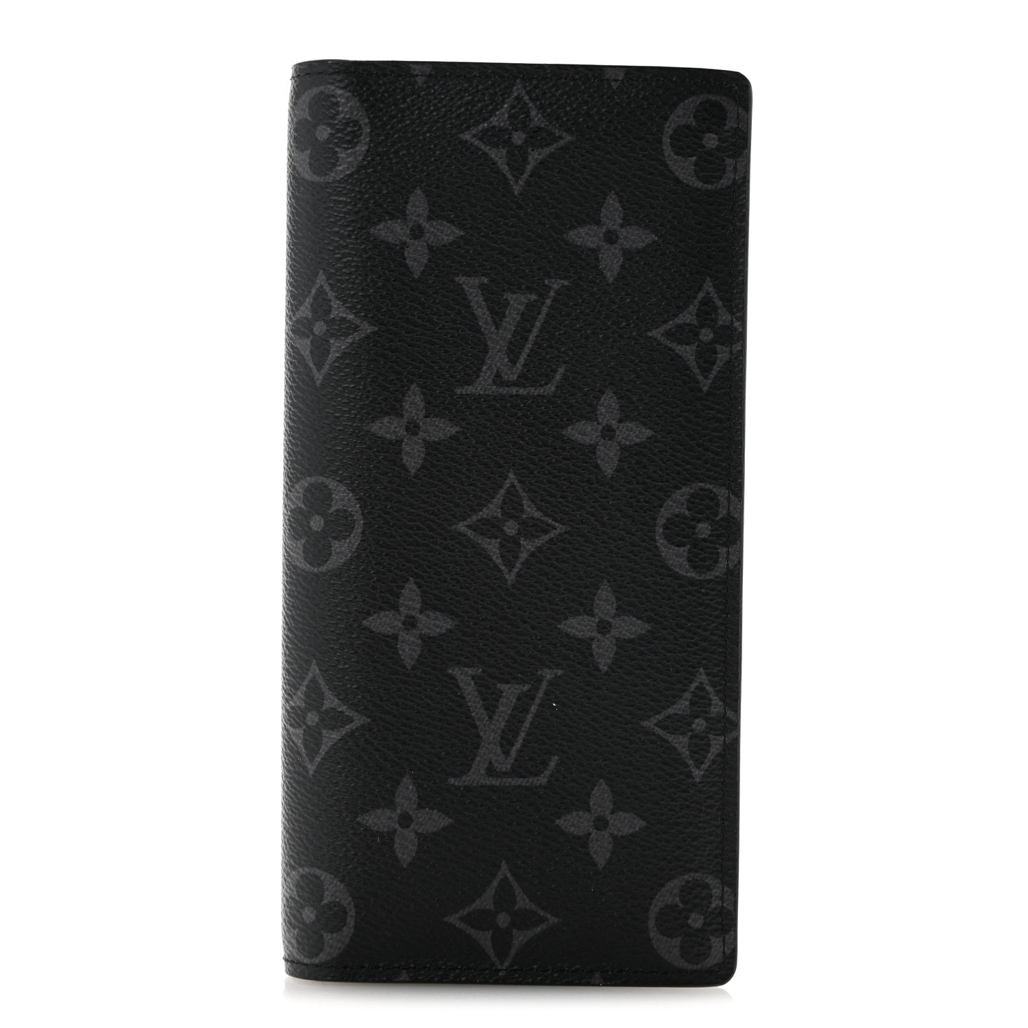Louis Vuitton Monogram Eclipse Brazza Wallet 1 of 7