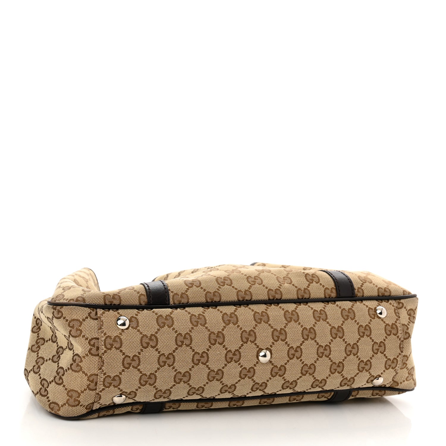Gucci Monogram Medium Twins Tote Dark Brown 4 of 13