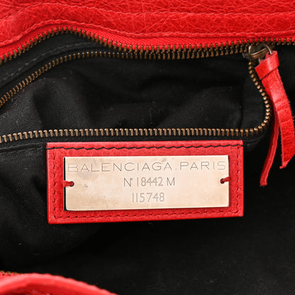Balenciaga Agneau Classic Hardware City Coquelicot 5 of 11