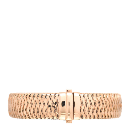 Roberto Coin 18K Rose Gold Primevera Flex Bangle Bracelet 3 of 4