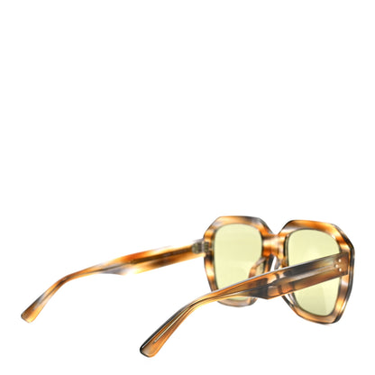 Celine Acetate Square Sunglasses CL40045F Brown 4 of 6
