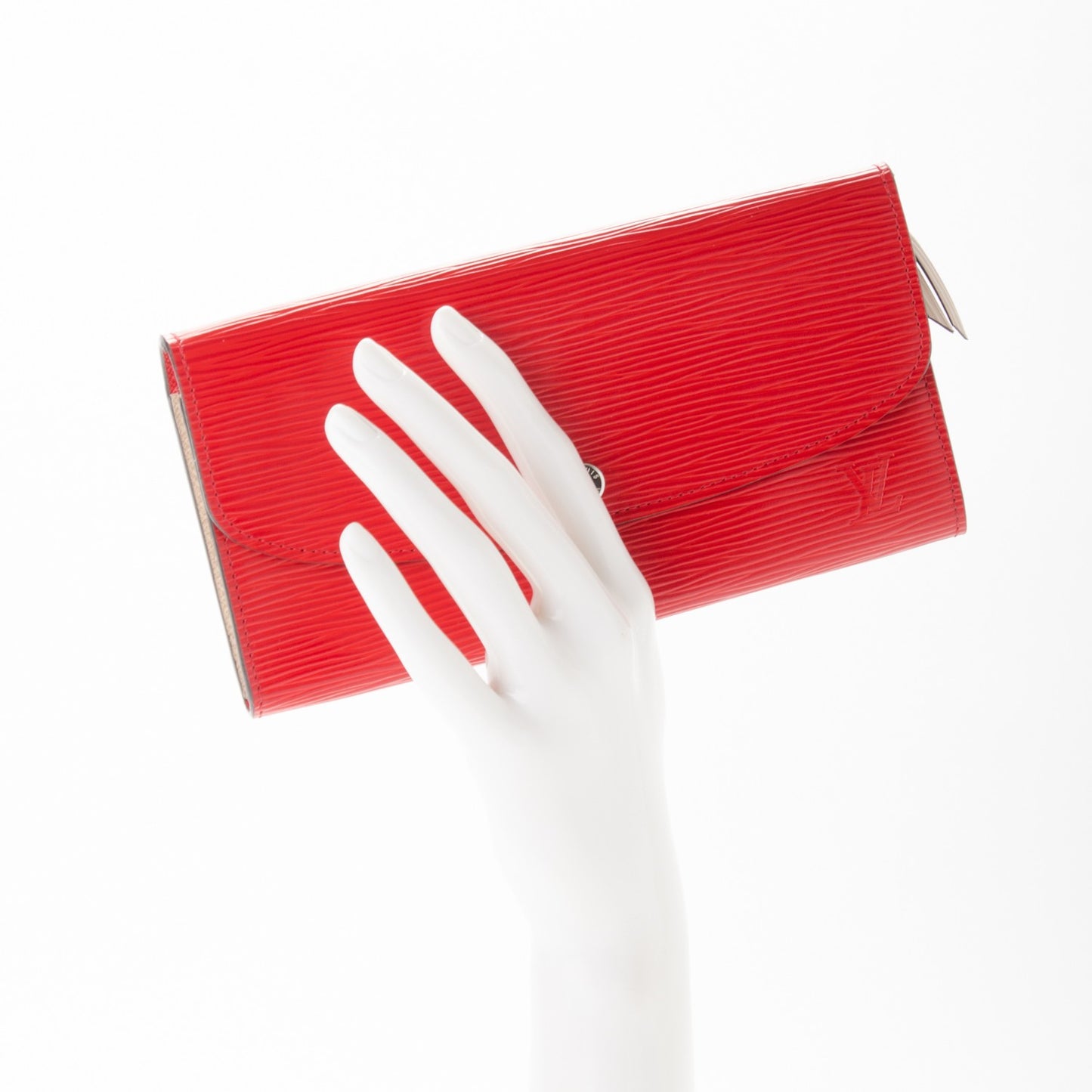 Epi Emilie Wallet Coquelicot