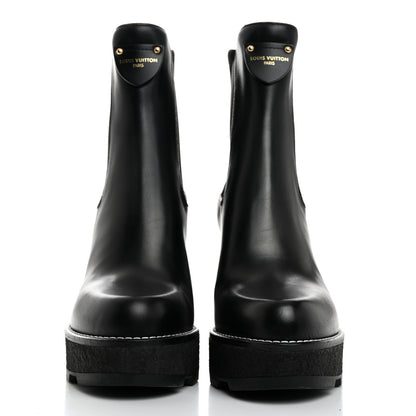 Louis Vuitton LV Beaubourge Ankle Boot 40 Black 2 of 8