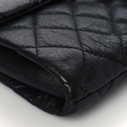 Chanel Sheepskin Mademoiselle Clutch Black 9 of 10