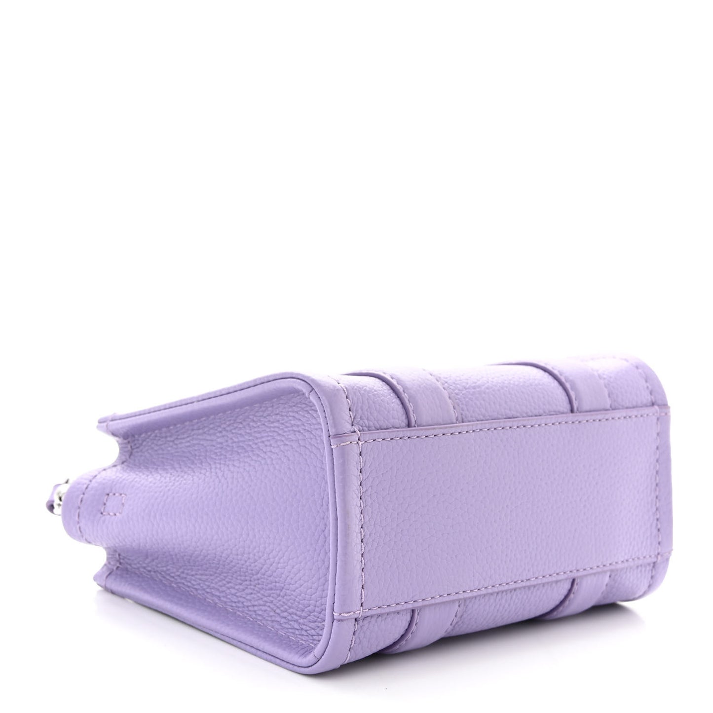 Grained Calfskin Mini The Tote Bag Lavender