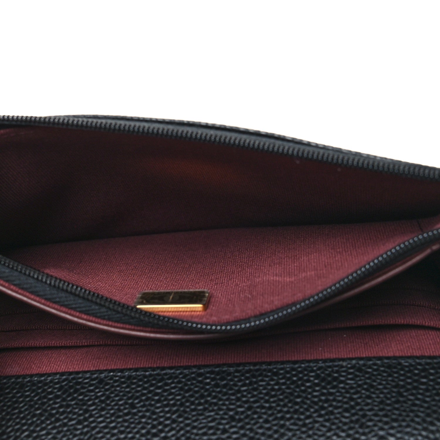 Chanel Caviar Quilted Wallet on Chain WOC Black 6 of 13