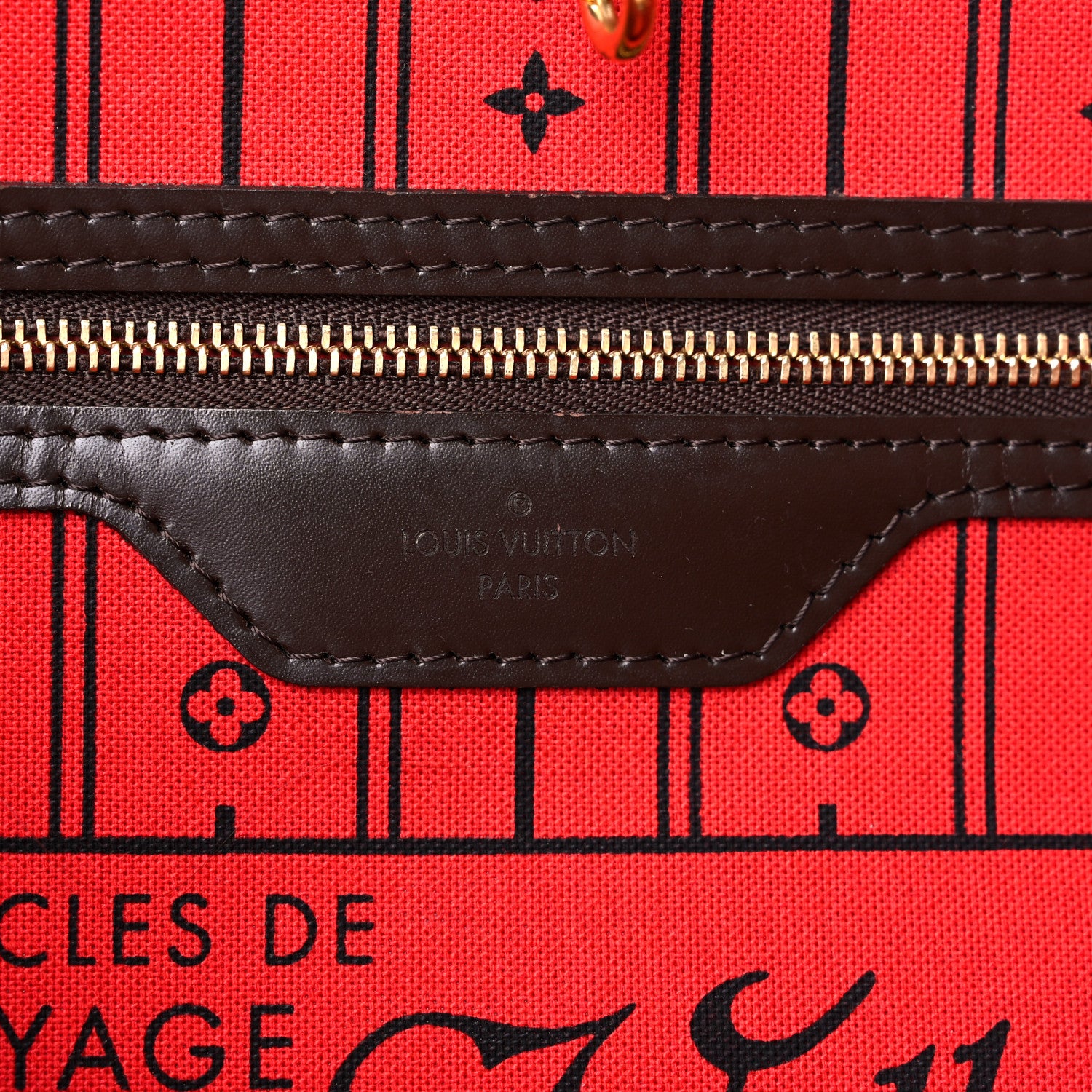 Louis Vuitton Damier Ebene Neverfull GM 6 of 18