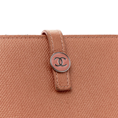 Chanel Grained Calfskin CC Button Wallet 5 of 15
