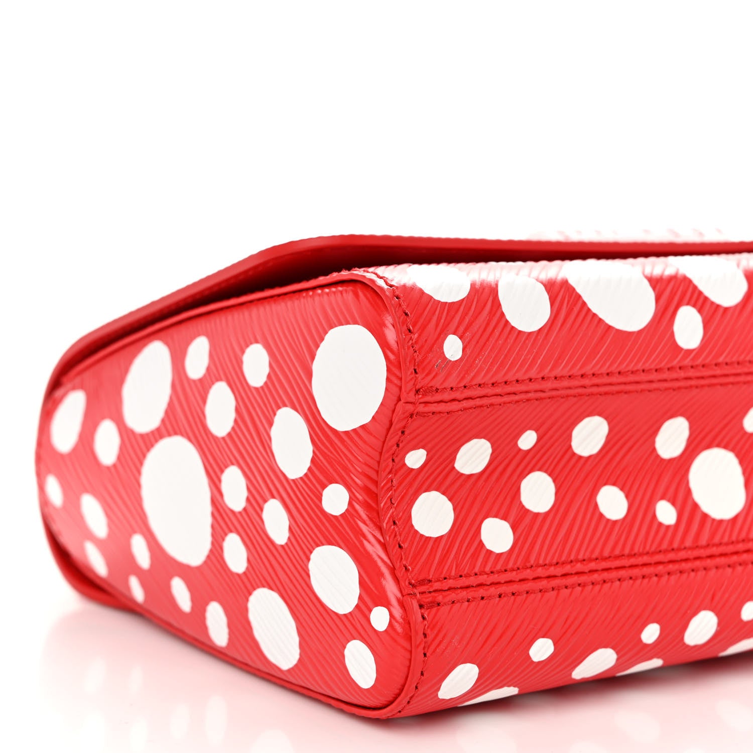 Louis Vuitton LV X YK Epi Infinity Dots Twist Shoulder Bag MM Red 10 of 12