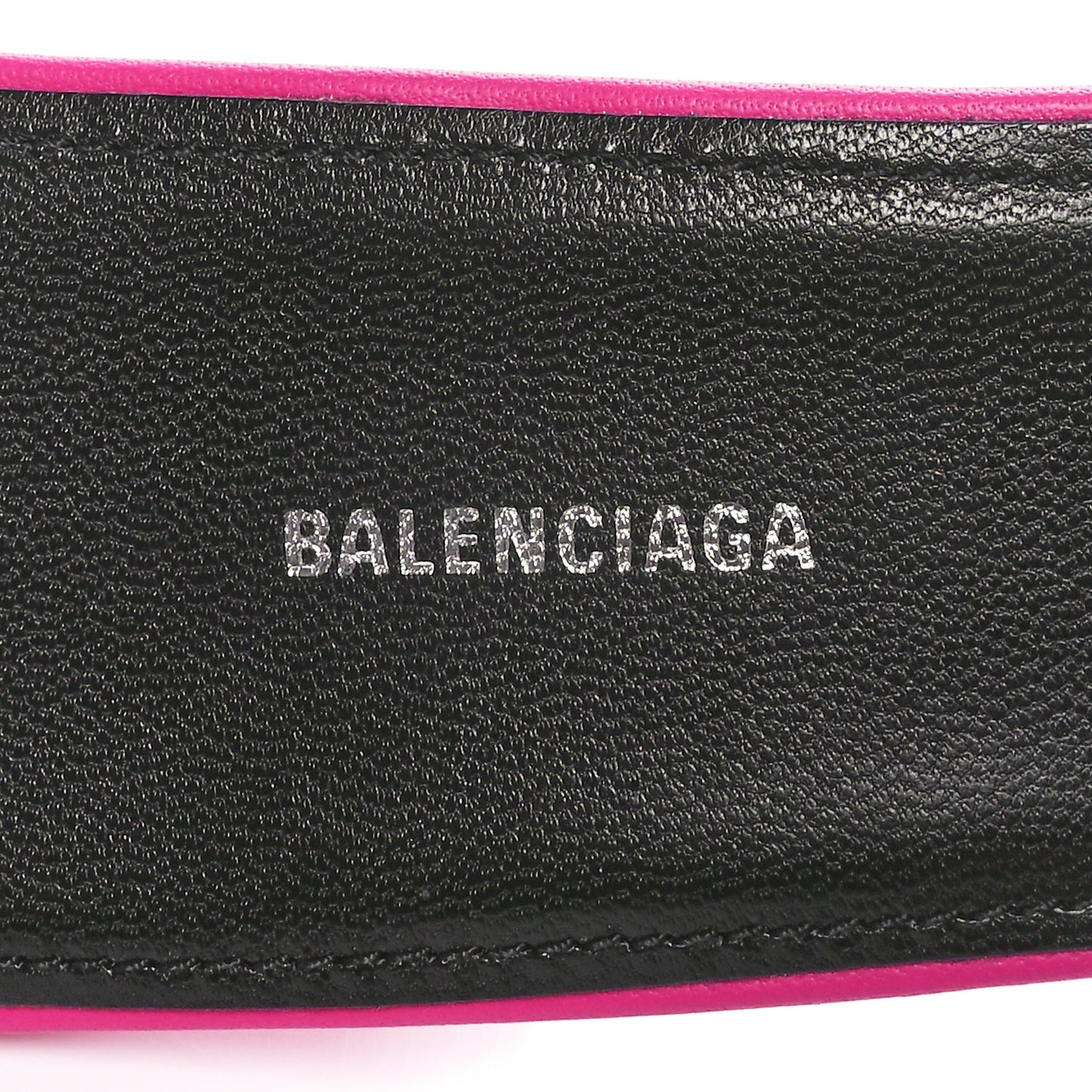 Soft Nappa Square Knife Bow Mule Sandals 37 Magenta Pink