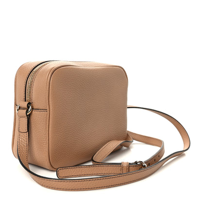 Gucci Pebbled Calfskin Small Soho Disco Bag Camelia 3 of 11
