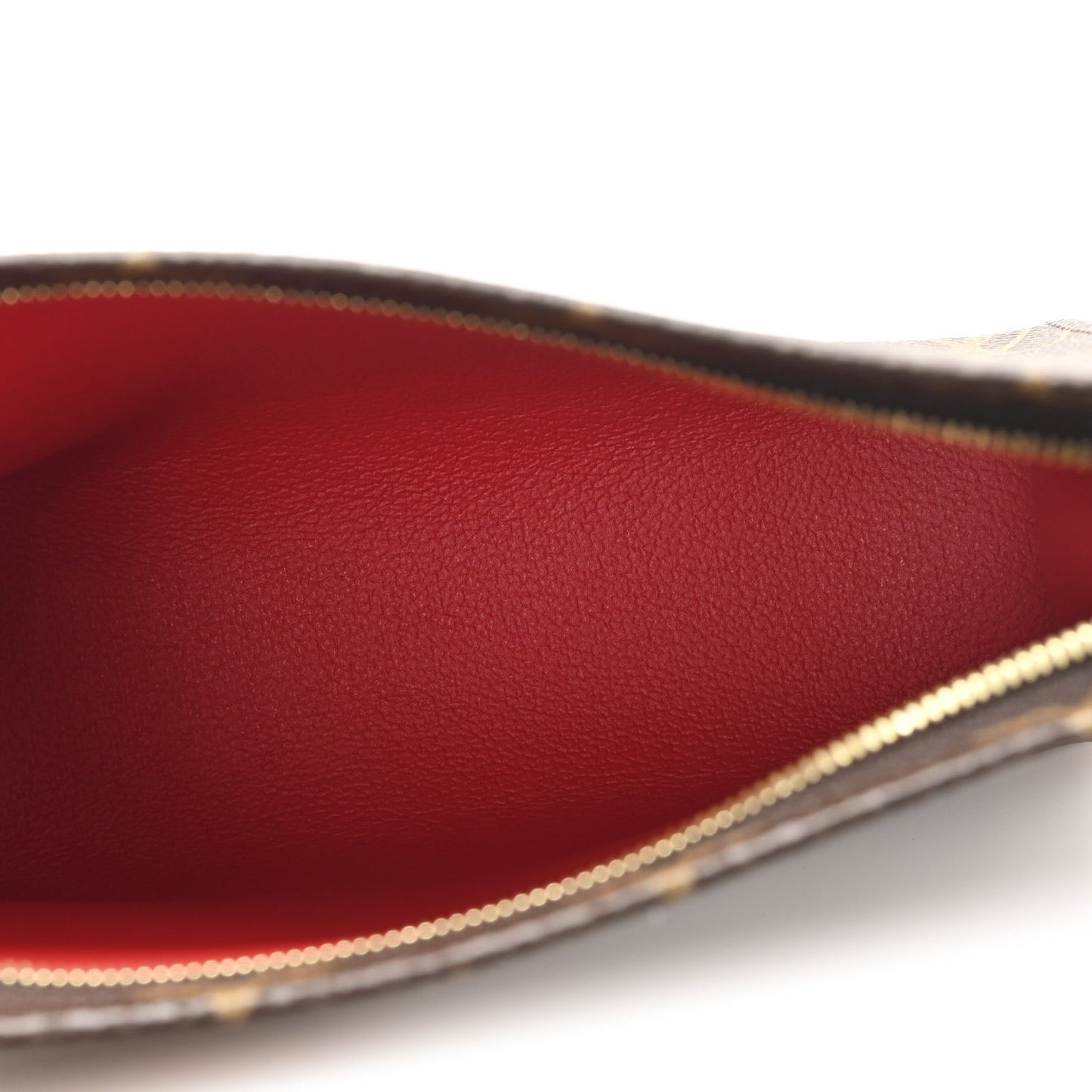 Monogram Toiletry Pouch 19 Red