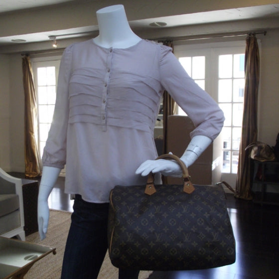 Louis Vuitton Monogram Speedy 35 2 of 9