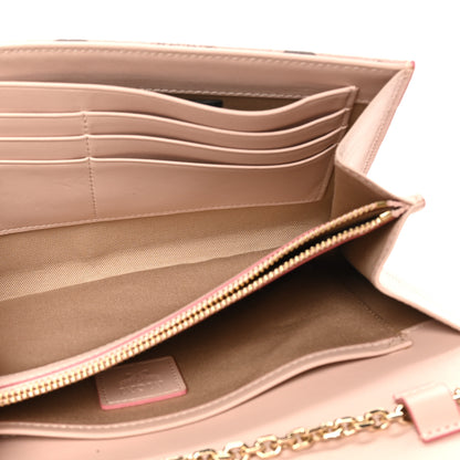 MCM Visetos Medium Patricia Wallet On Chain Soft Pink 5 of 10