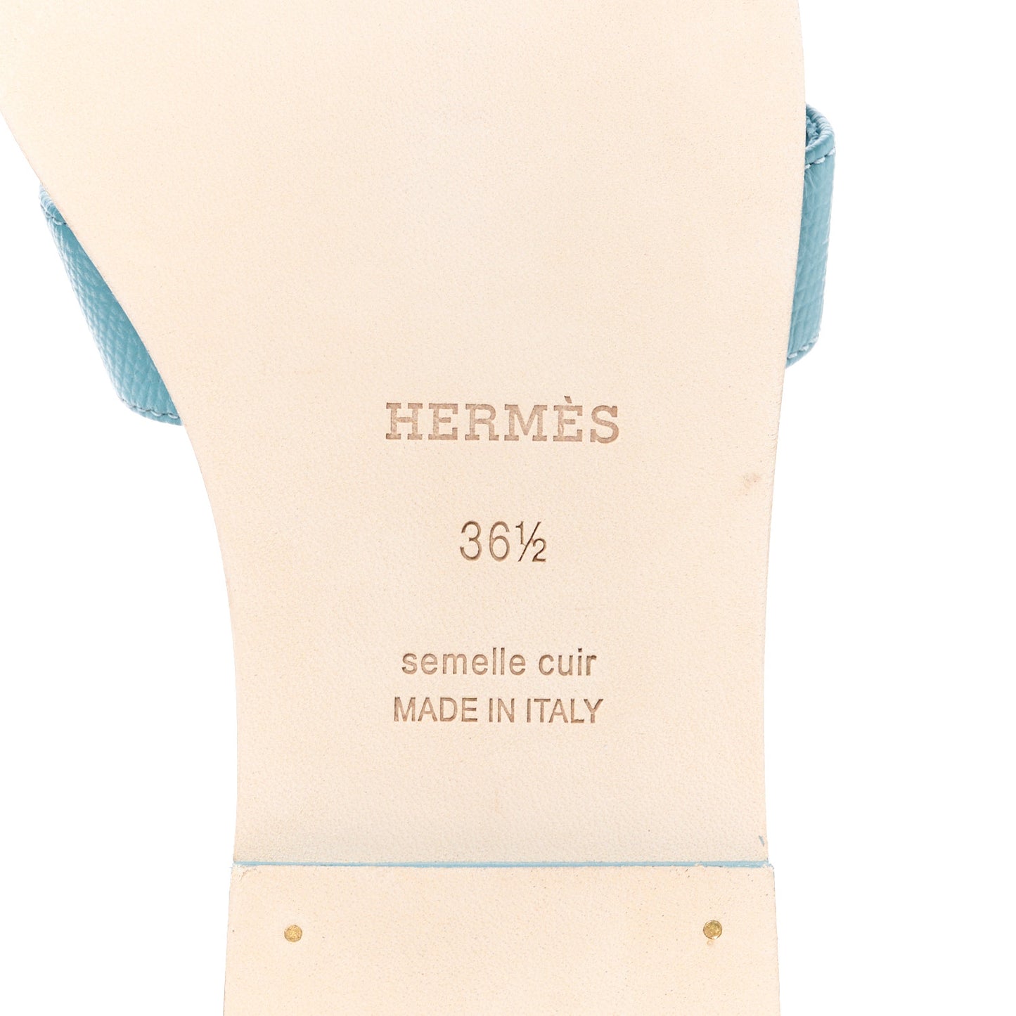 Epsom Oran Sandals 36.5 Bleu Littoral